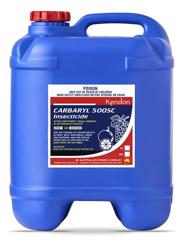 Carbaryl Insecticide to control certain insects in fruit, nuts, vegetables, crops and pastures