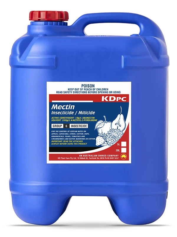 Insecticide & miticide to control mites on fruits, vegetables & ornamentals + Native Budworm on cotton.