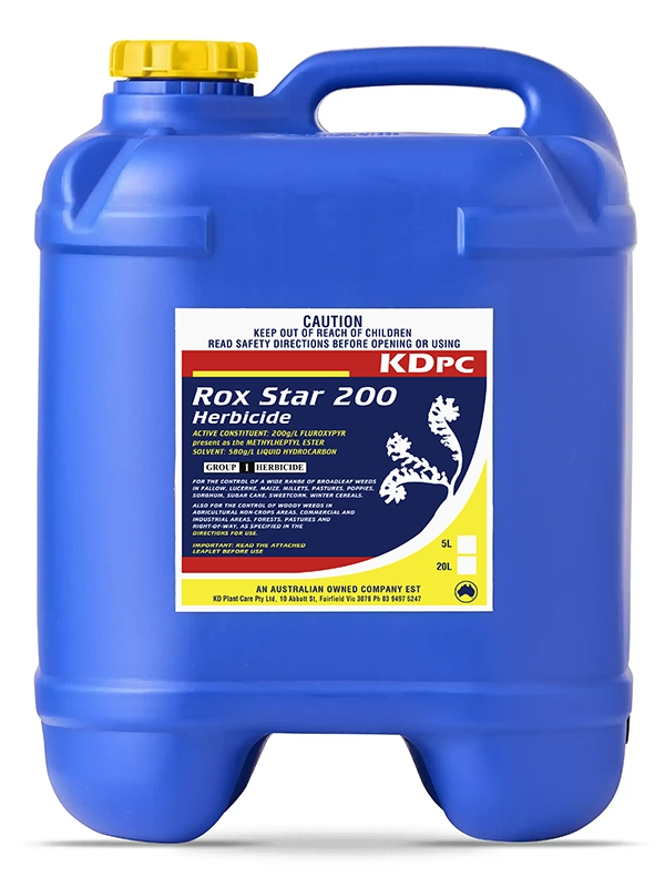 Rox Star 200 Herbicide for broadleaf weed control in fallow and winter cereals.
