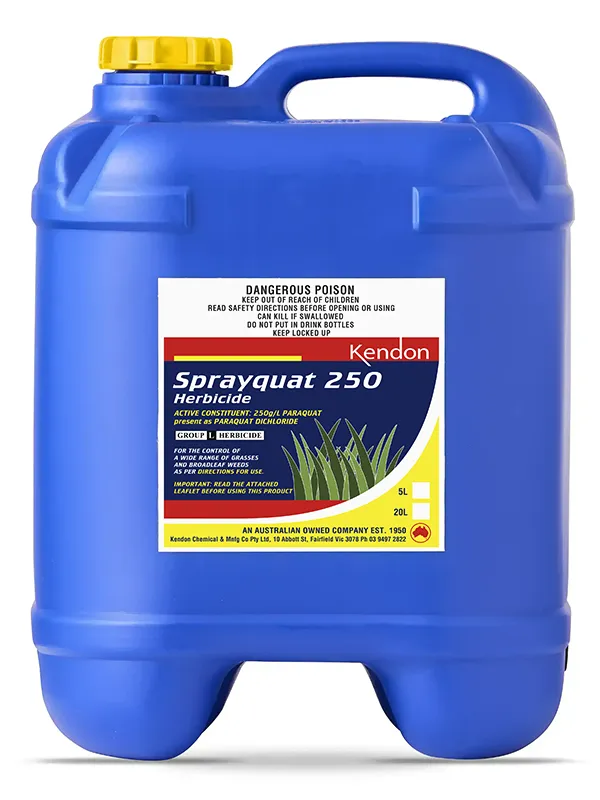 Contact herbicide for broad-spectrum weed control in gardens.