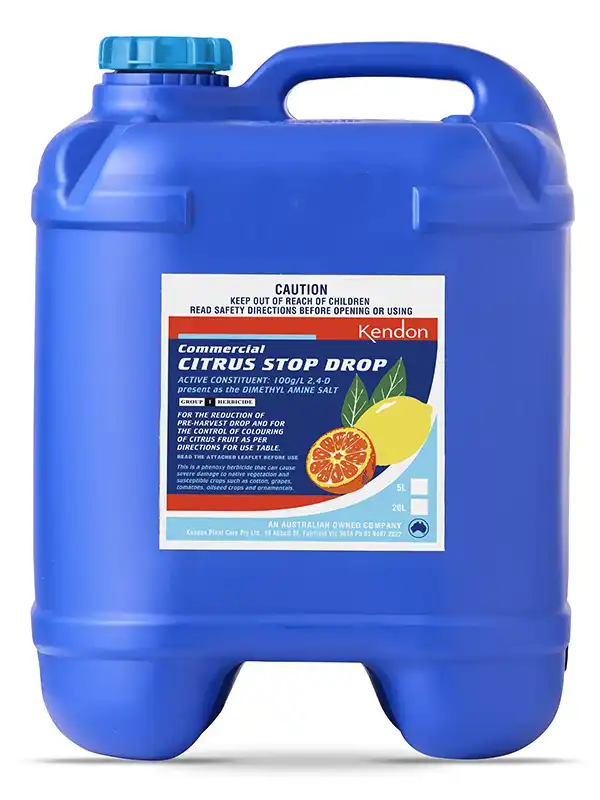 Product shot of commercial Citrus Stop Drop