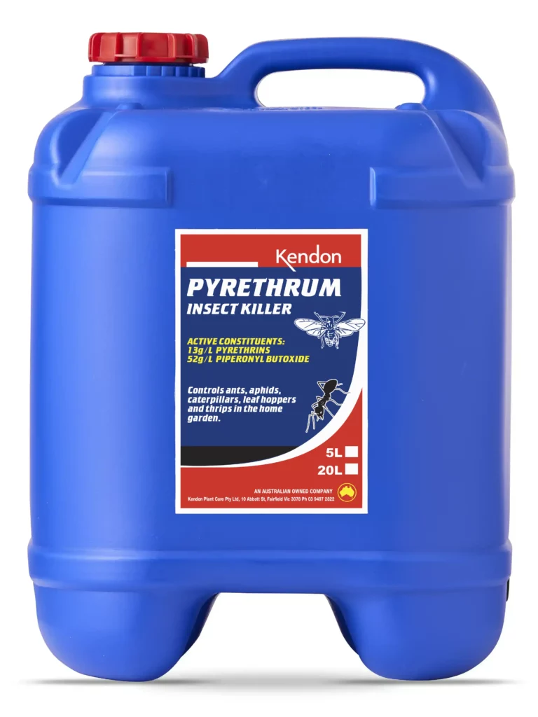 Pyrethrum insecticide to spray on plants