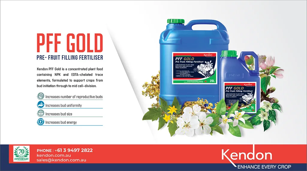 PFF Gold pre fruit filling fertiliser